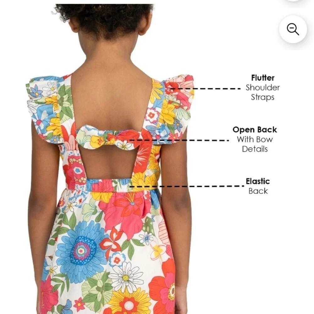 Counting Daisies Toddler Girls Woven Dress